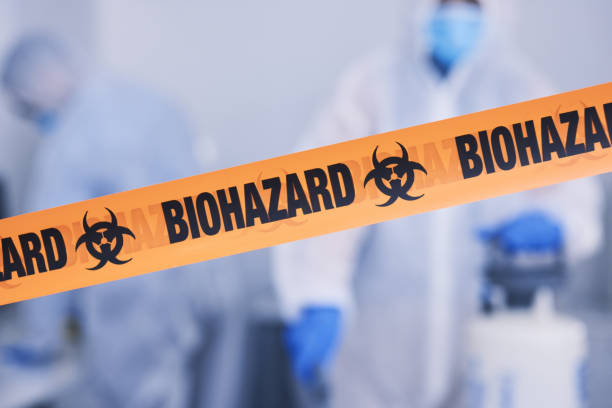 Professional Biohazard technician working in Ames, IA